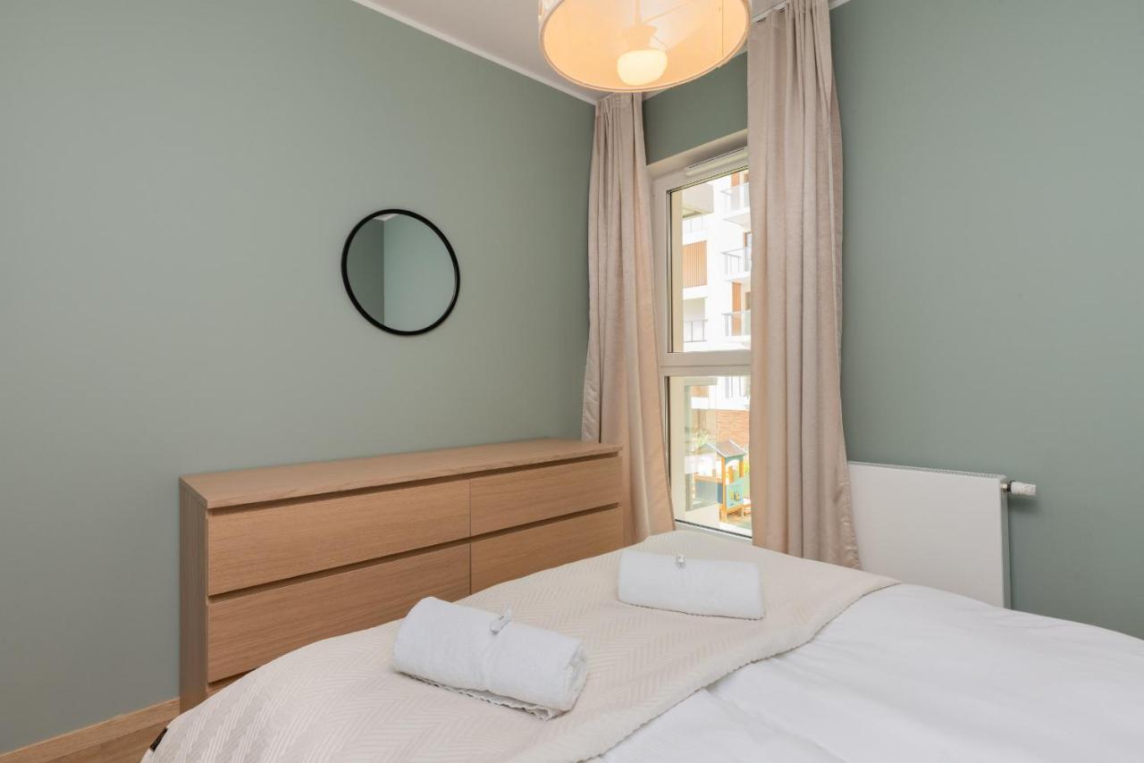 Bright & Stylish Apartment With Balcony 1,5 Km To Gdansk Main City By Noclegi Renters Bagian luar foto